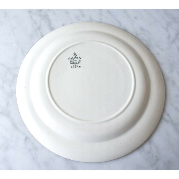 Vintage China Homer Laughlin Eggshell Nautilus - Rochelle Luncheon Plate 9-1/4" - Picture 3 of 3